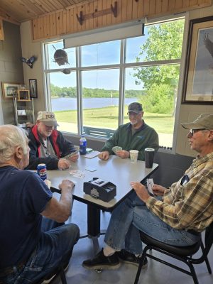 Card Players enjoy time at the Havana Senior Center.